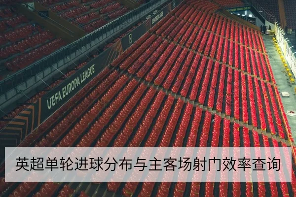 英超单轮进球分布与主客场射门效率查询